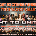 Most exciting fundraiser in the Brazos Valley, Fight to Unite 3 June 1st at Boys & Girls club of the Brazos Valley, Lions Pride Sports and United Way of the Brazos Valley