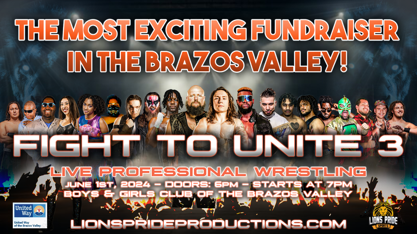 Get your tickets for Fight to Unite 3 this Saturday!