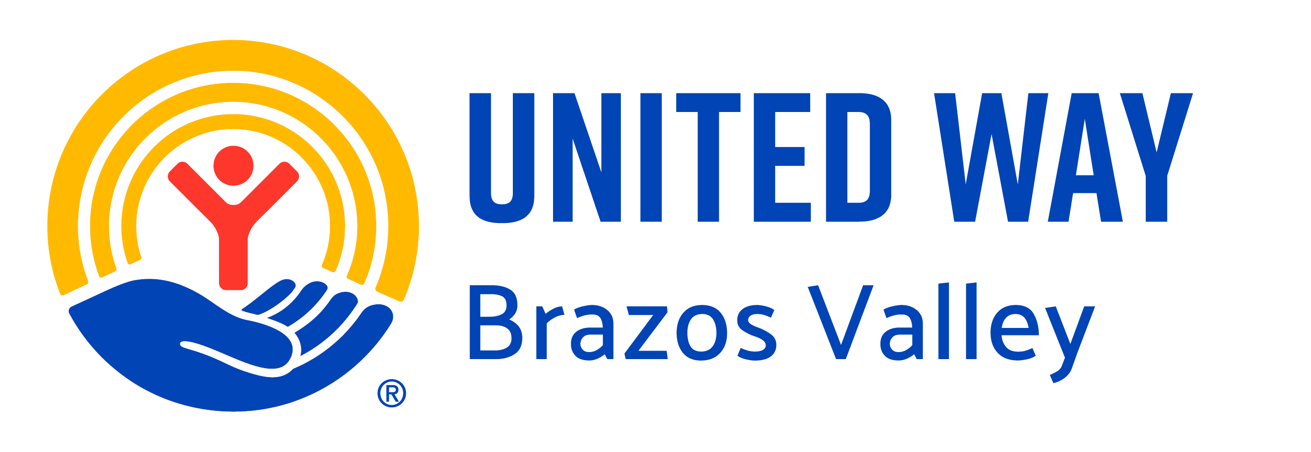 United Way Brazos Valley Logo with Circle of Hope